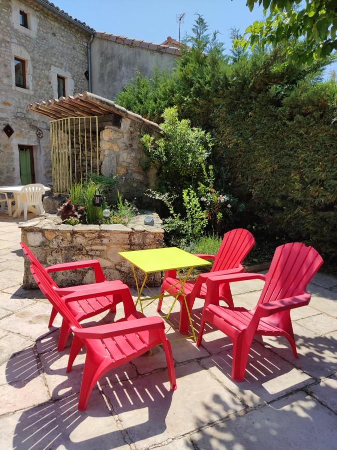 Ardeche Les Cigales, Studio Murier Piscine Partagee Grospierres Ngoại thất bức ảnh