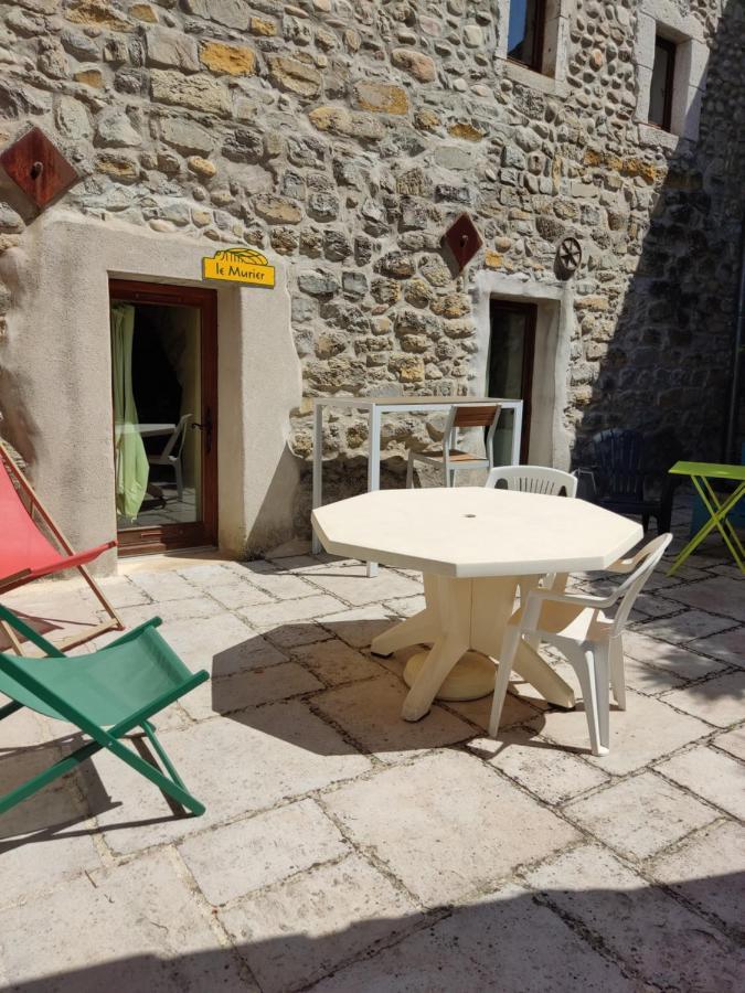 Ardeche Les Cigales, Studio Murier Piscine Partagee Grospierres Ngoại thất bức ảnh